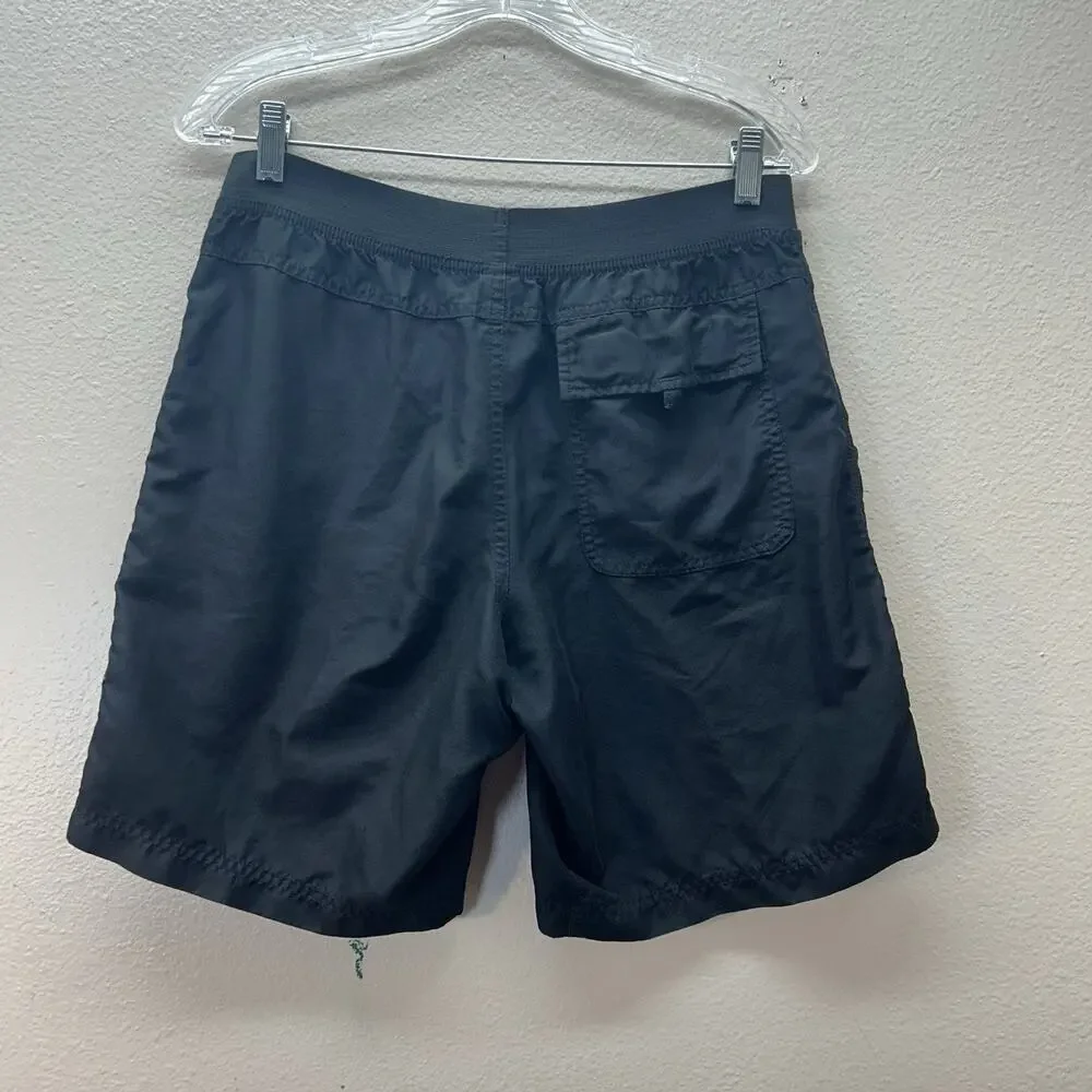 Prana Lightweight Black Elastic Outdoor Logo Hiking SZ S‎ Run Jog Men’s Shorts